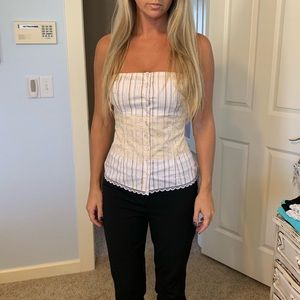 Guess fitted crop top